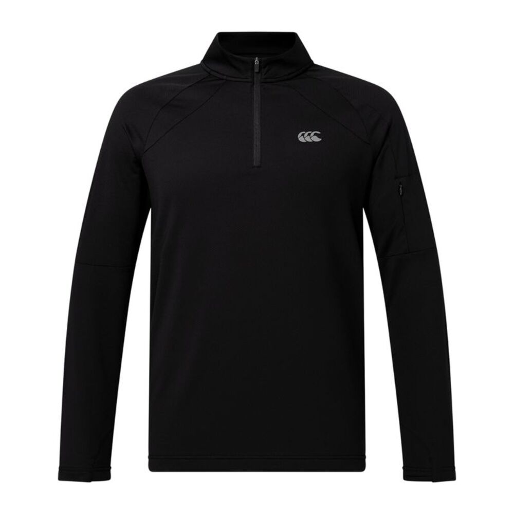 Canterbury Mens Tempo Base Layer Top / Black